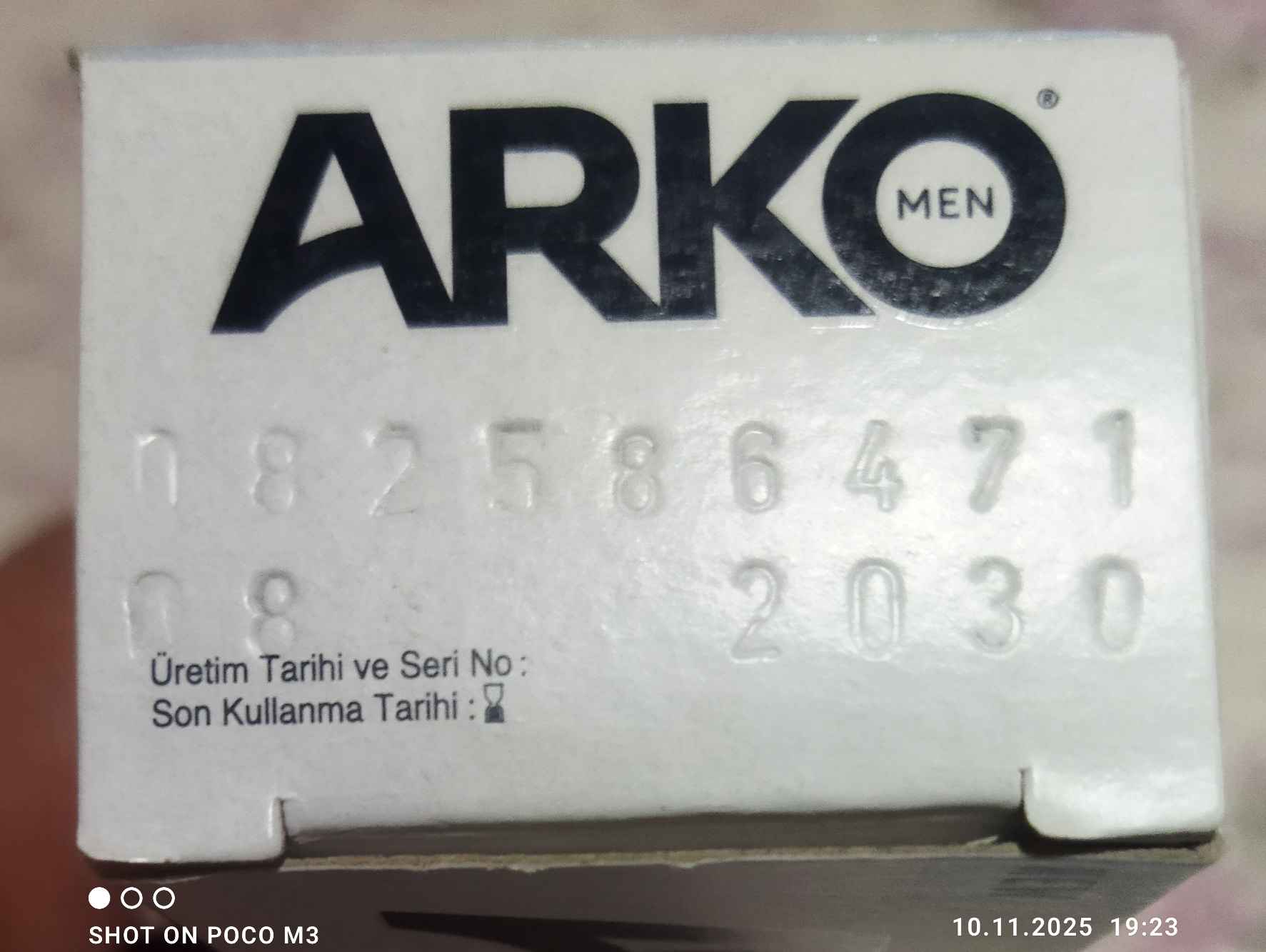 Крем для бритья Arko Men Sensitive, 65 г