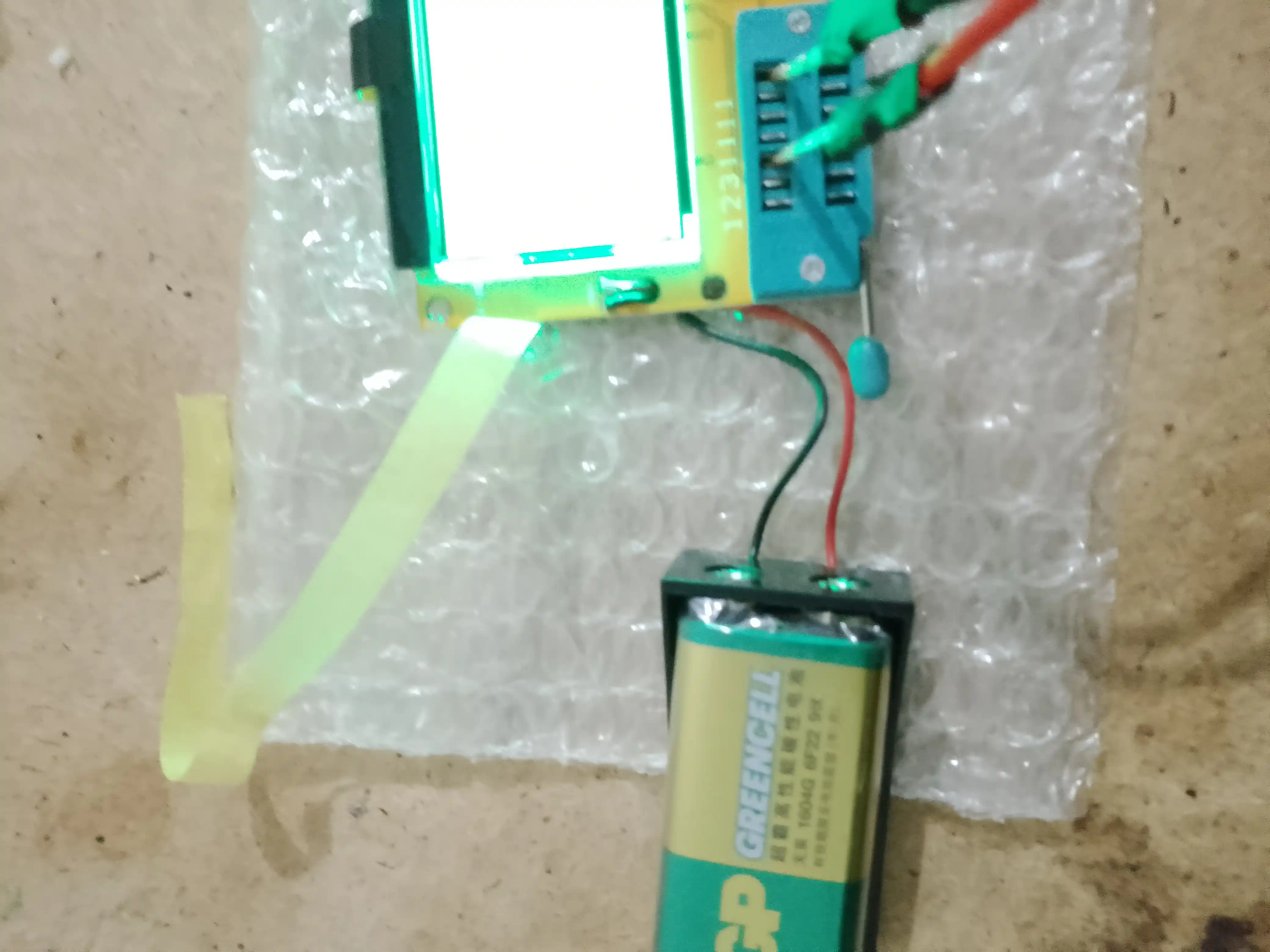 LCR-T4 Mega328 diod va triod tranzistorlarining sigimini tekshirish uchun pribor