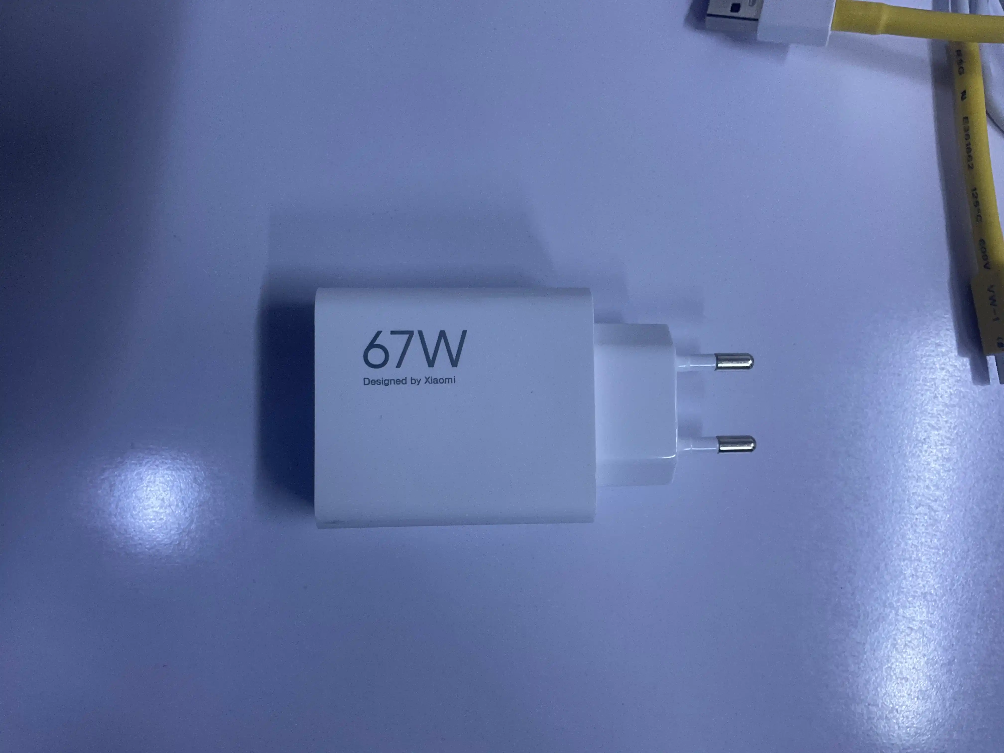 Xiaomi Turbo Tezkor Zaryadlovchi 67W USB kabel bilan
