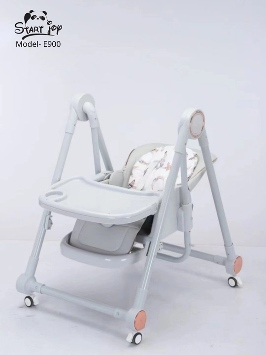 Детский стульчик для кормления +качели, 2 в 1 Start Joy E900