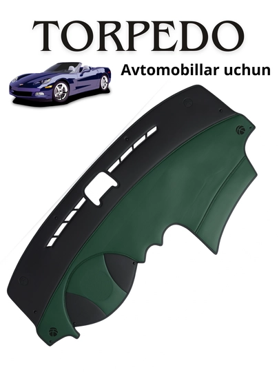 Коврик на торпедо для автомобилей Cobalt, Gentra, Nexia R3, Spark, Lacetti, Nexia 1 — 1223456-TORPEDO-ТЕМНЗЕЛ-NEXIA 2