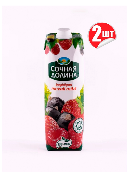 Sochnaya dolina meva aralashmasi, 1 l x 2 dona - 