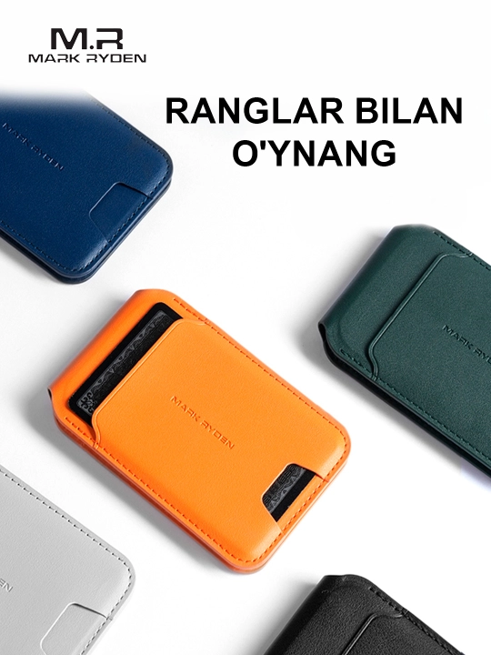 Кардхолдер Mark Ryden MR21 MagSafe для iPhone с RFID защитой