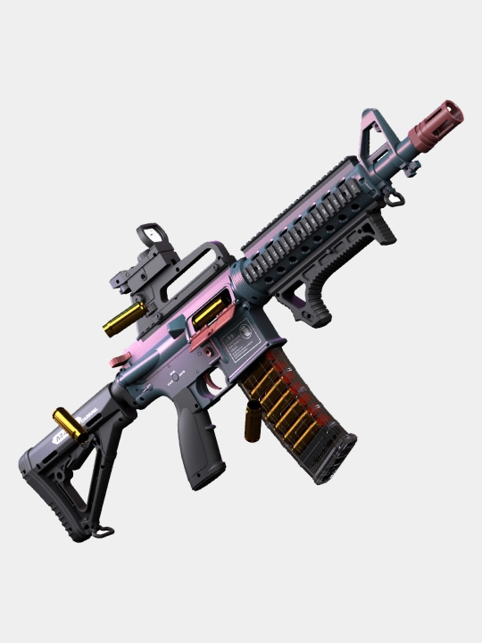 Игрушечный автомат M4A1 c вылетающими гильзами - 