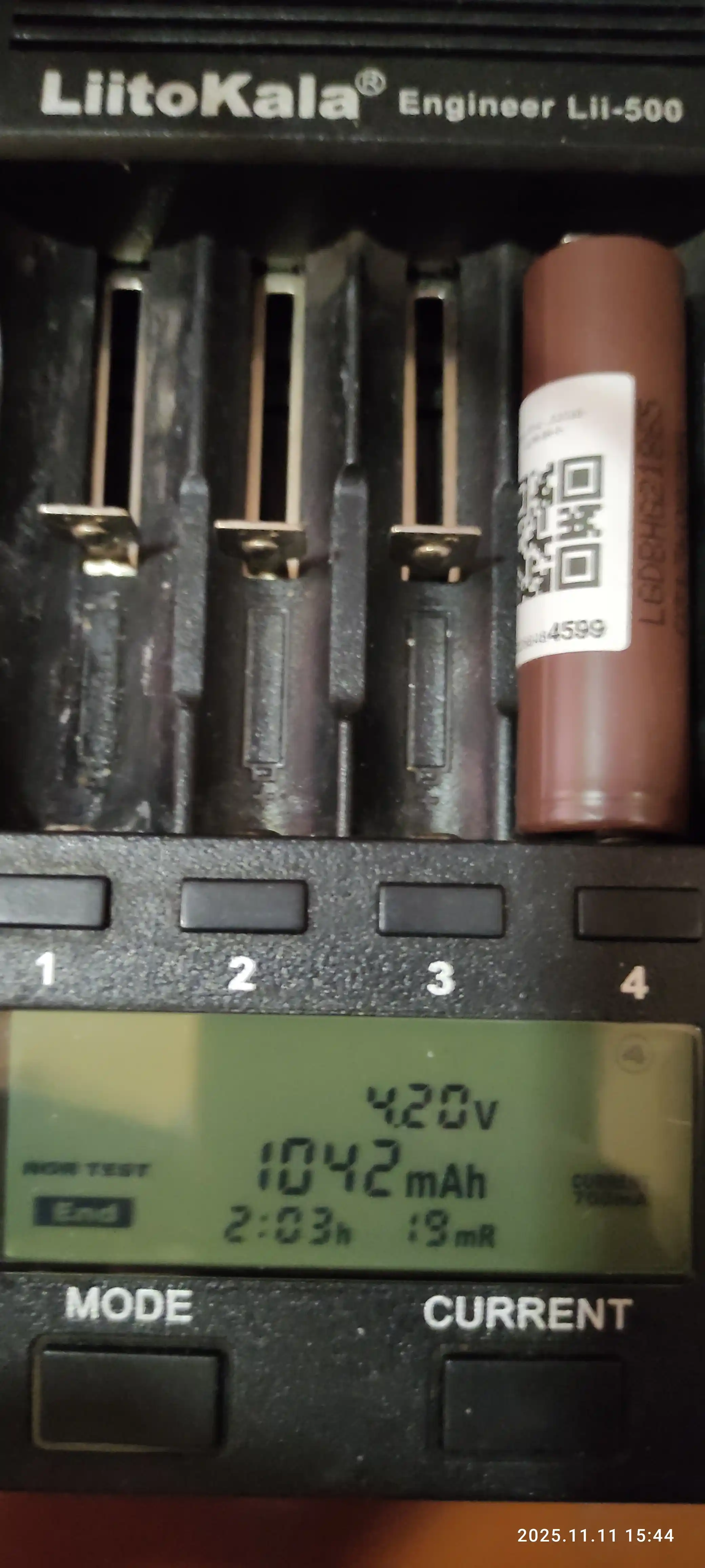 LG 18650 Li-ion akkumulyator (qayta zaryadlanadigan), 3.7V, 3000 mAh