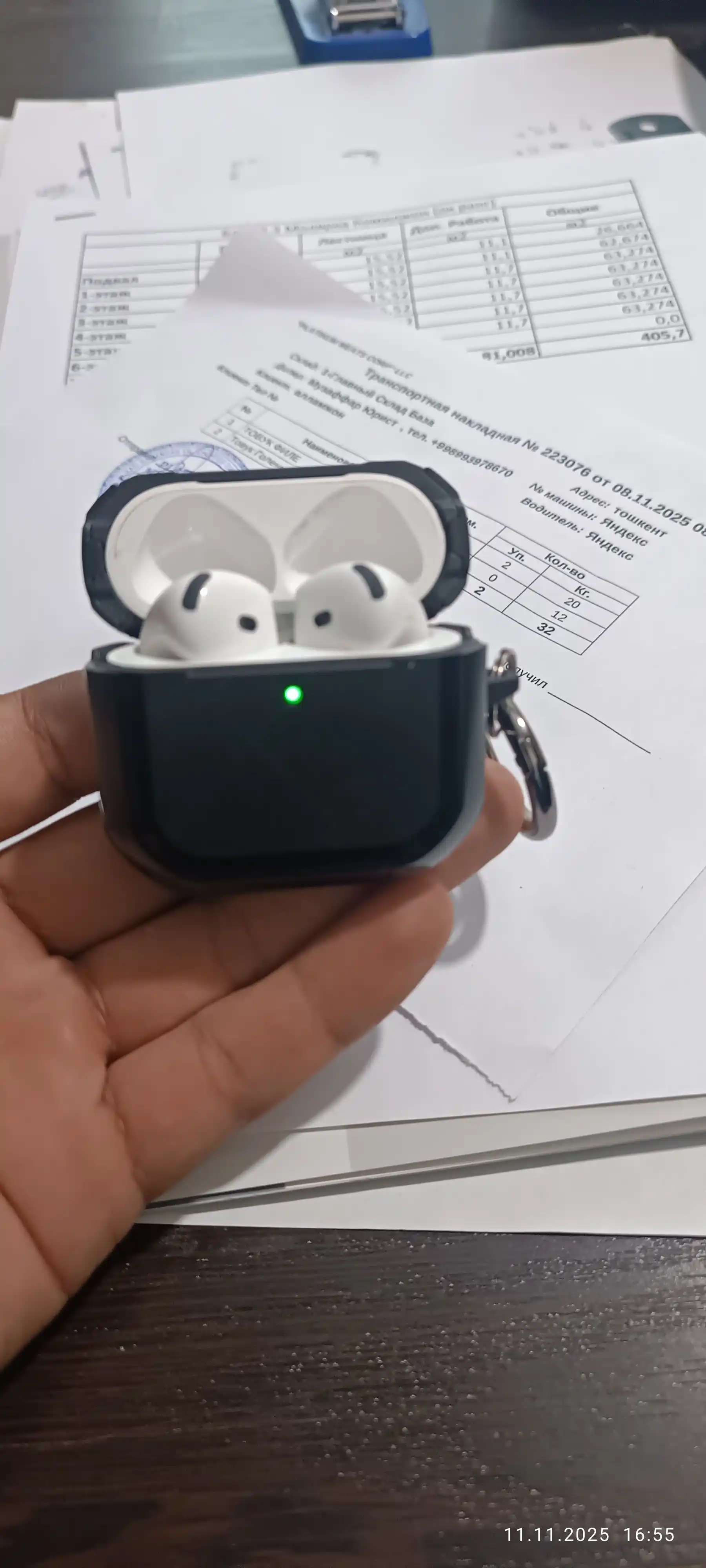 Pods 4 iPhone va Android uchun simsiz quloqchinlar, ANC, USB va g‘ilof sovg‘a
