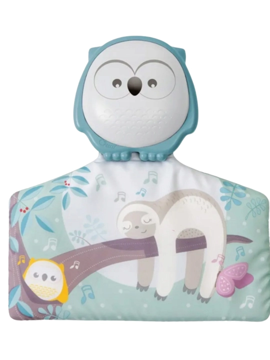 Chicco 2-в-1 «Сова» интерактивный коврик, день/ночь, 0+, музыка и огни
