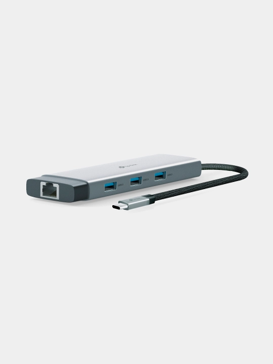 Док Станция TP-Link UH9120C  type-c 9в1 Хаб HDMI 4K60Hz RJ-45 Gigabit SD/microSD, PD 100Вт - 