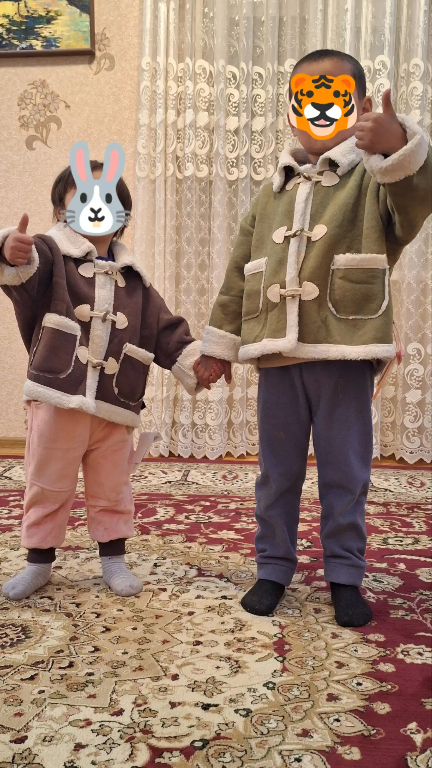 Дубленки для мальчиков и девочек, толстое зимнее детское пальто, Китай