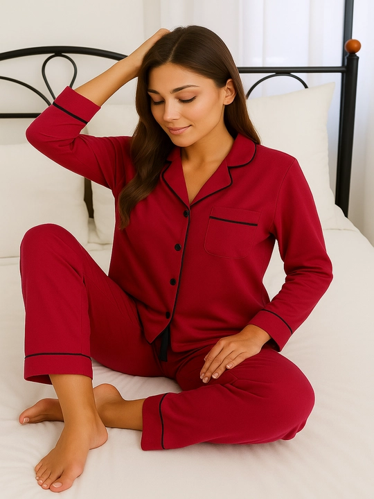 Ingliz yoqali pijama