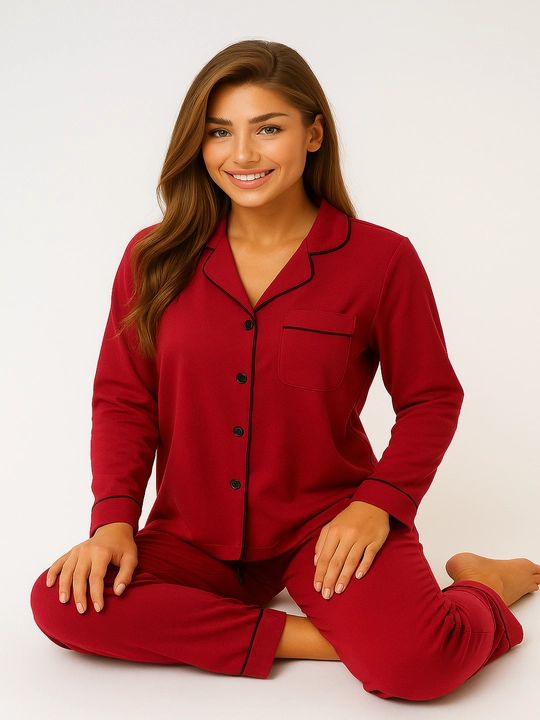 Ingliz yoqali pijama
