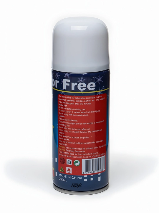 Sun'iy qor Extra 88% Snow Spray, archa va derazalar uchun dekoratsiya 250ml