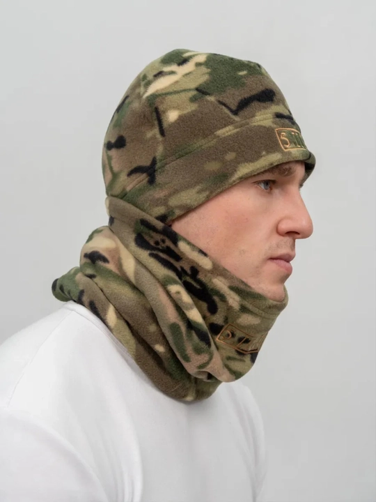 Taktik qalpoq va sharf, koral flisdan