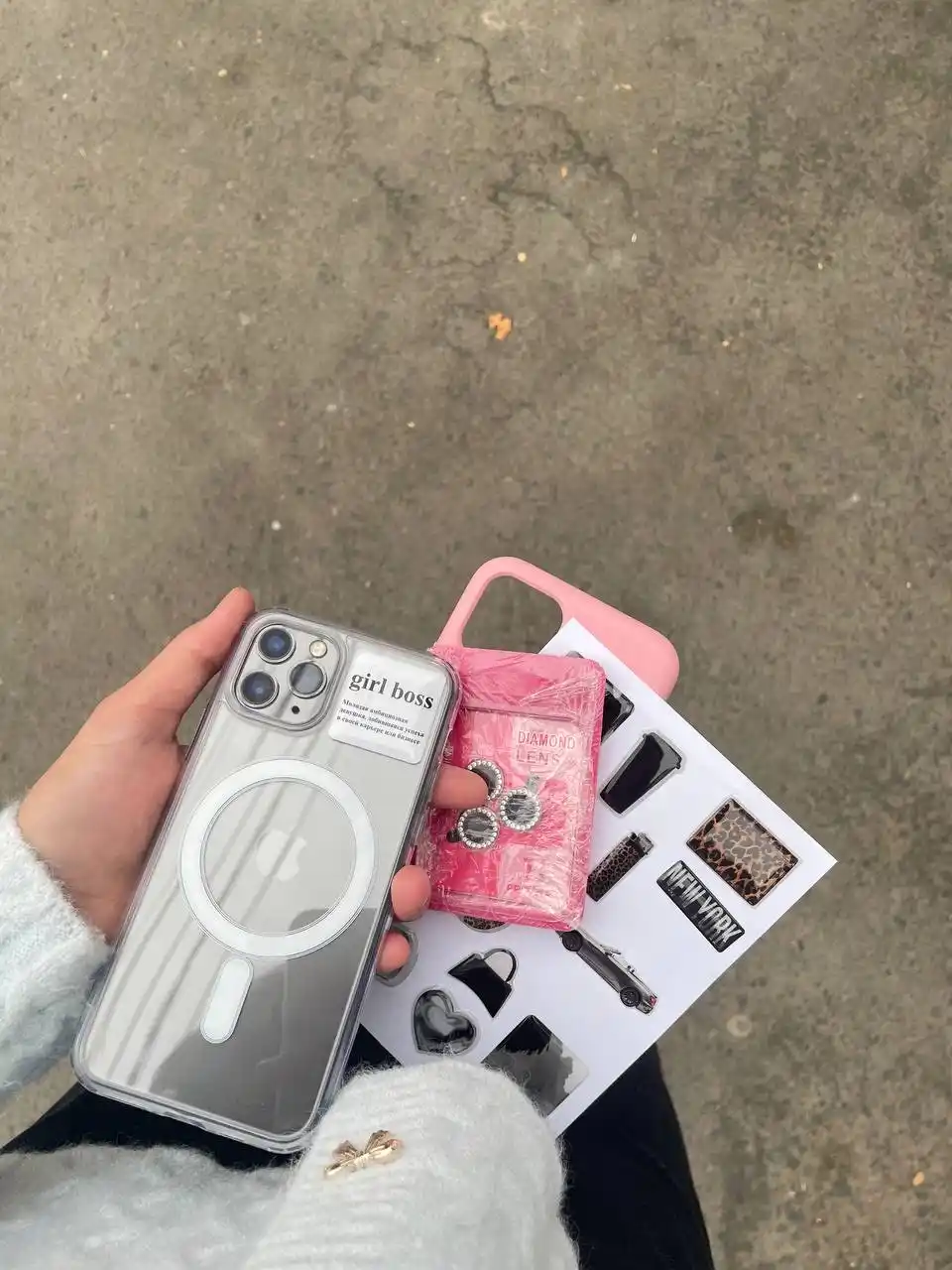 Чехол MagSafe iPhone 7, 8, SE, XR, 12, 13, 15, 16, 17 ProMax, 16 Pro Max, Mini, прозрачный
