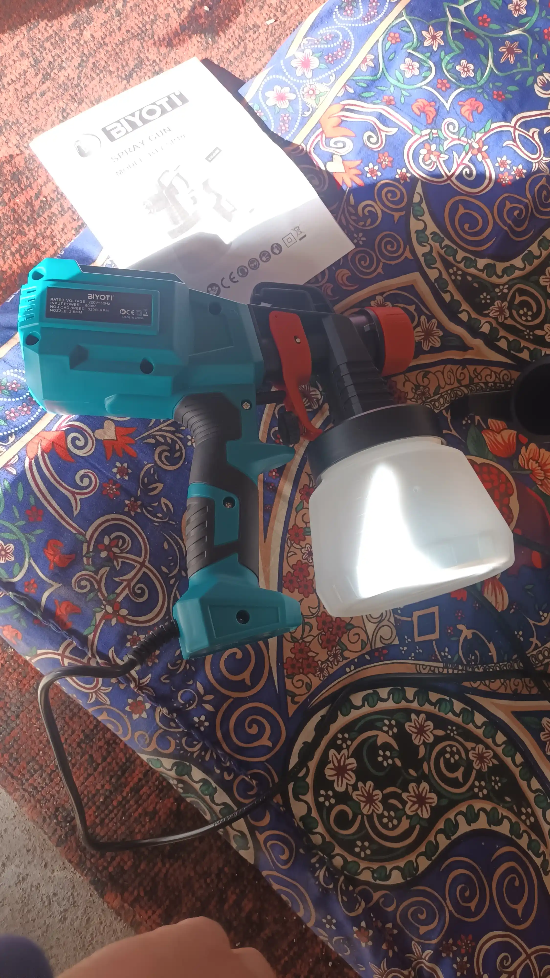 Elektr bo'yoq purkagichi Biyoti BYT-SP10