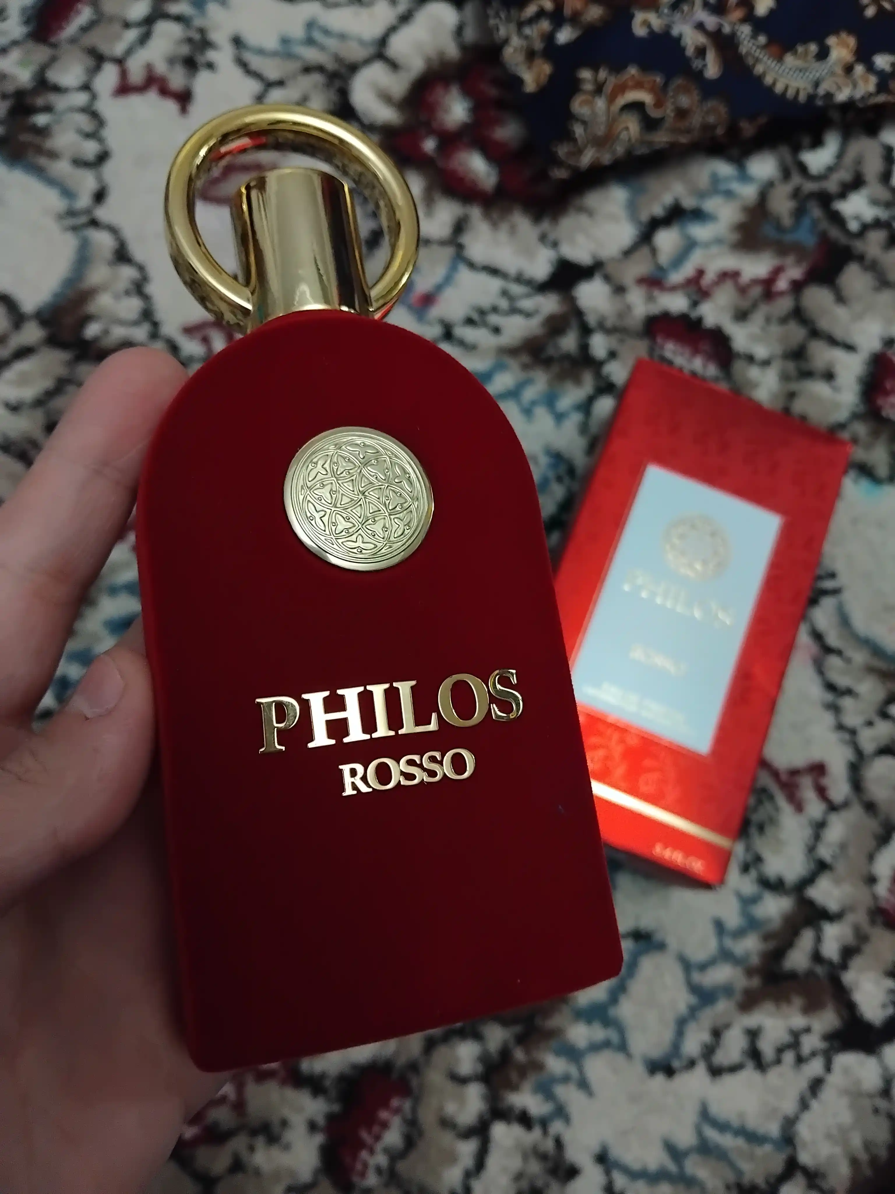 Parfyumlangan suv ayollar va erkaklar uchun Philos Rosso, 100 ml Dubay