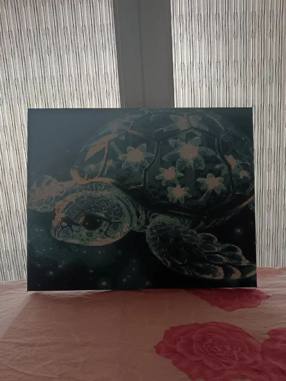 Olmos mozaika, fosforli (tunda porlaydi) 40*50 sm "Manzara"