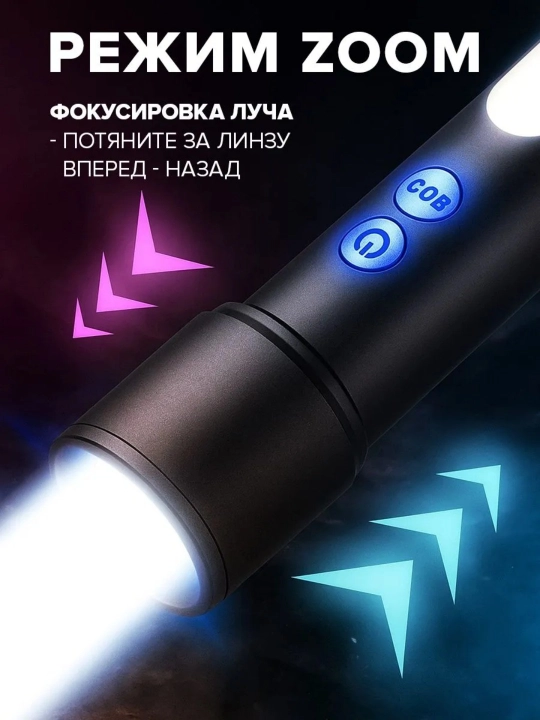 Yorituvchi fonar — 10000 lyumen quvvatli, 3000 m masofagacha rang tarqatuvchi LED chiroq