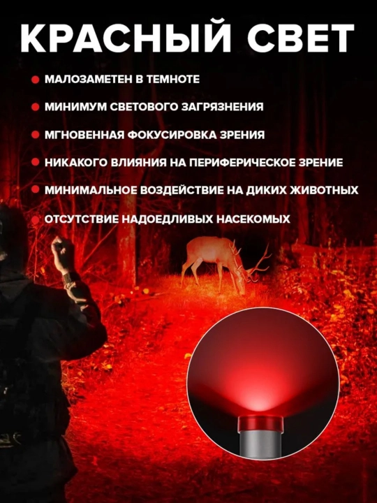 Yorituvchi fonar — 10000 lyumen quvvatli, 3000 m masofagacha rang tarqatuvchi LED chiroq