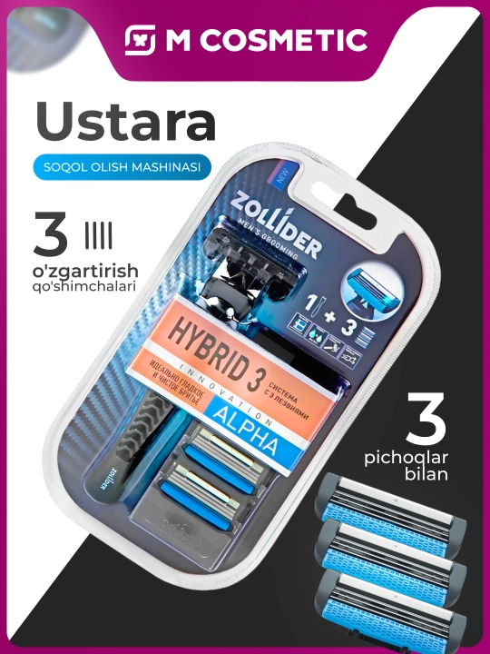 Zollider Hybrid 3 Alpha ustara dastgohi