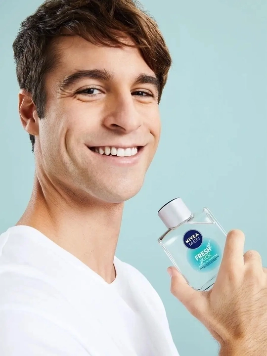 NIVEA Лосьон после бритья Fresh kick, Мята и кактусовая вода, 100 мл