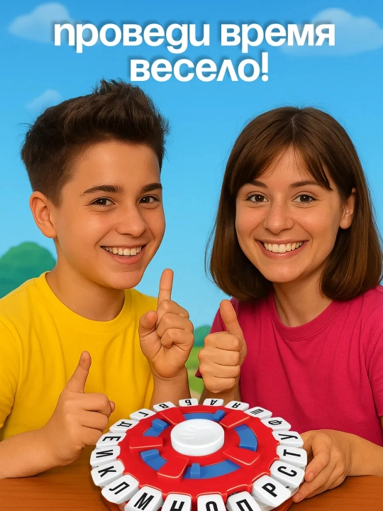 Настольная игра "Слово за Словом", для всей семьи 