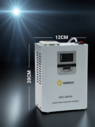 Kuchlanish stabilizatori GIDROX 500 VA