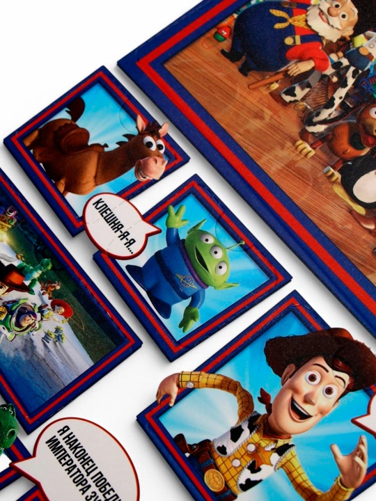 Адвент - календарь с фигурками Disney «История игрушек», с заданиями, 14 сюрпризов