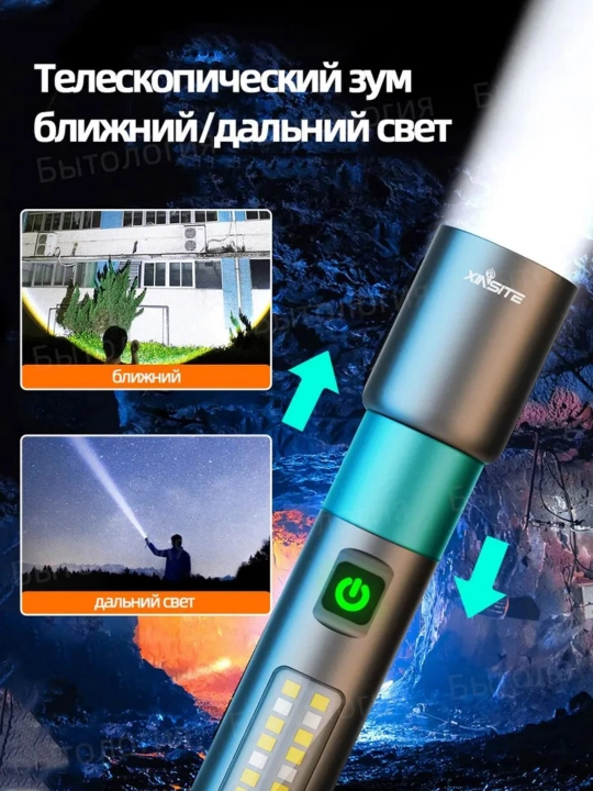 Qo'llanmada, zaryadlanuvchi chiroq, lager chirog'i