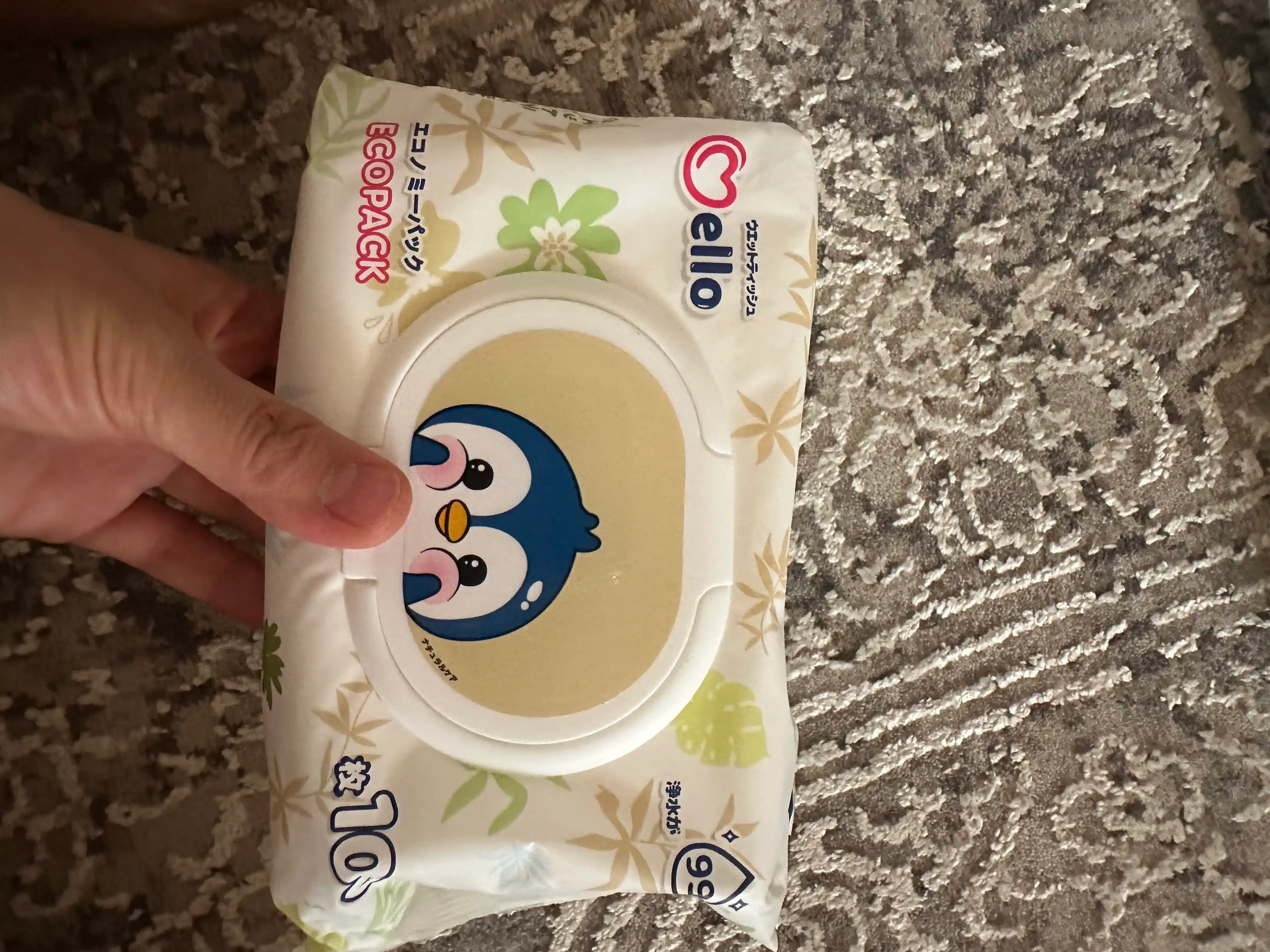 Gigienik bolalar uchun nam salfetkalar MELLO, 100 dona