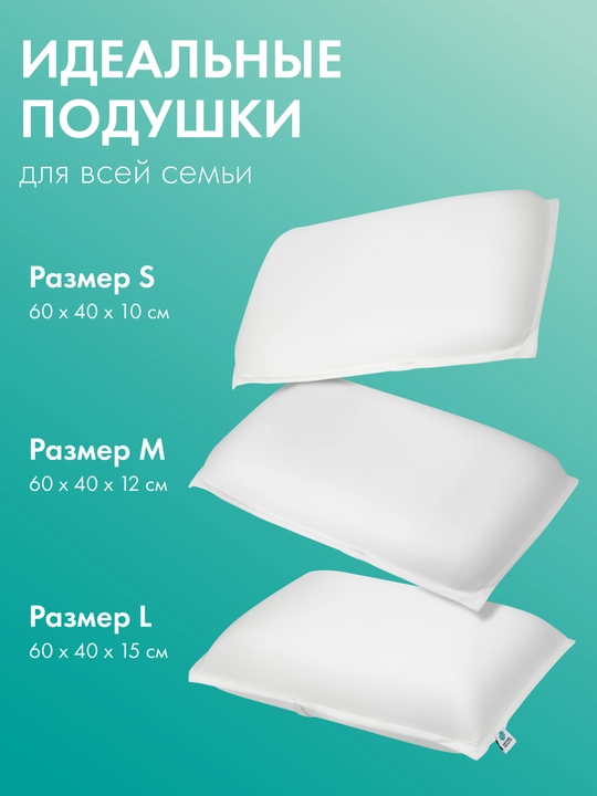 Подушка ортопедическая для сна, с эффектом памяти, анатомическая форма