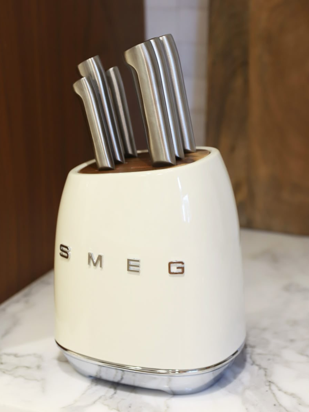 Кухонный нож Smeg — для мяса, овощей и фруктов, нержавеющая сталь