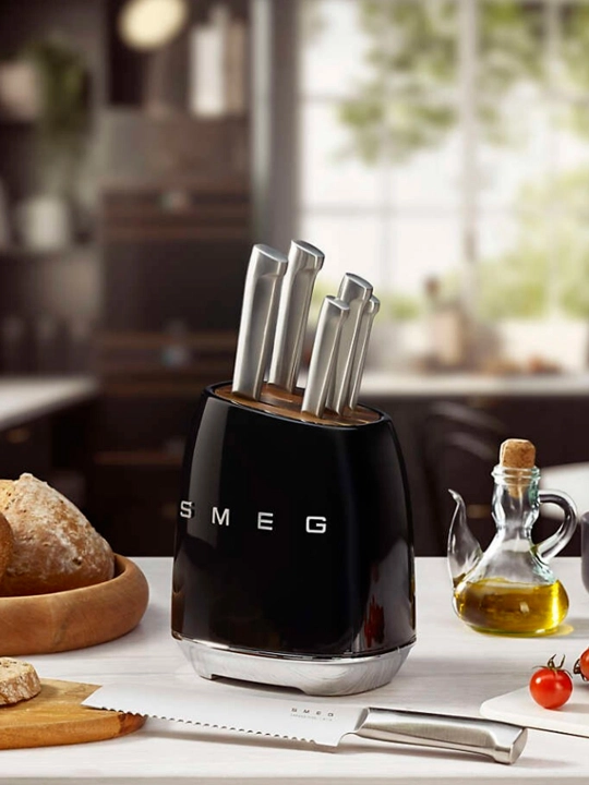 Кухонный нож Smeg — для мяса, овощей и фруктов, нержавеющая сталь