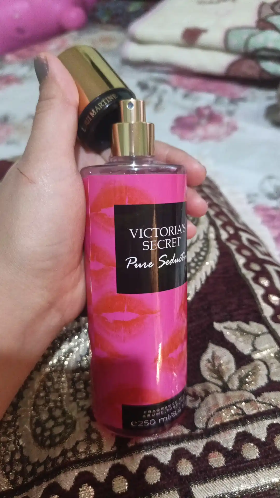 Victoria Secret Aqua kiss spreyi, Tempatation, Shimmer mist, 250 ml