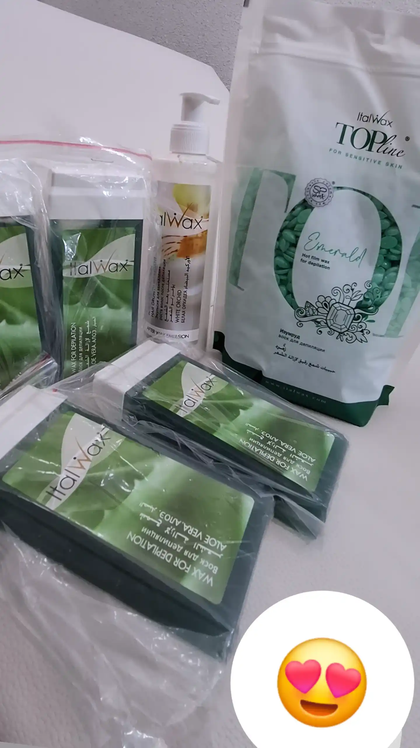 “ITALWAX Aloe 100 ml depilyatsiya uchun kartrij mumi”