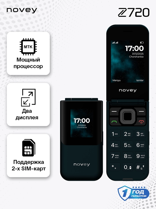 Novey Z720 knopkali legushka telefon, kamera