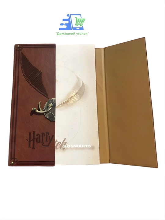 GameMerch “Snitch” daftari A5 (14.8 × 21 sm), 128 varaq, Garri Potter uslubida