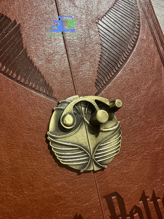 GameMerch “Snitch” daftari A5 (14.8 × 21 sm), 128 varaq, Garri Potter uslubida