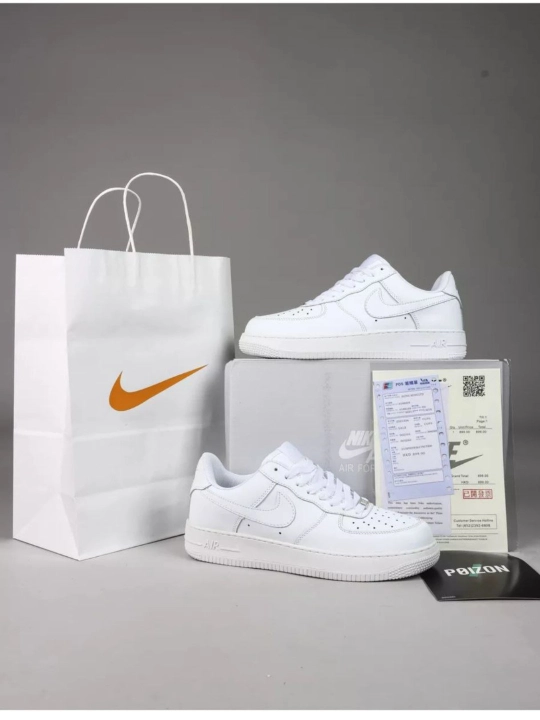 NIKE AIR FORCE 1  krossovkalari, sport, klassik, uniseks, 36 - 47, 4 fasl uchun