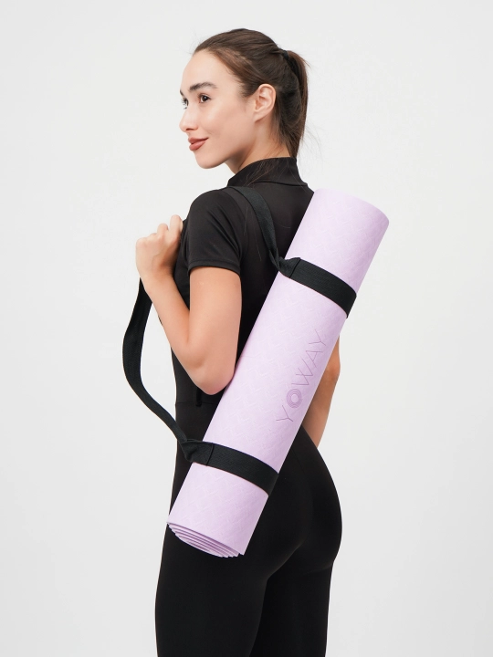 Yoga va fitnes uchun yengil gilamcha, TPE materiali