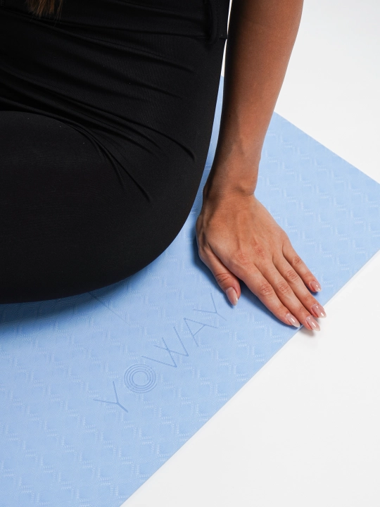 Yoga va fitnes uchun yengil gilamcha, TPE materiali