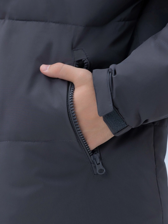 TERRA PRO erkaklar uchun kapyushonli issiq kurtka AW25CR1-12-22237
