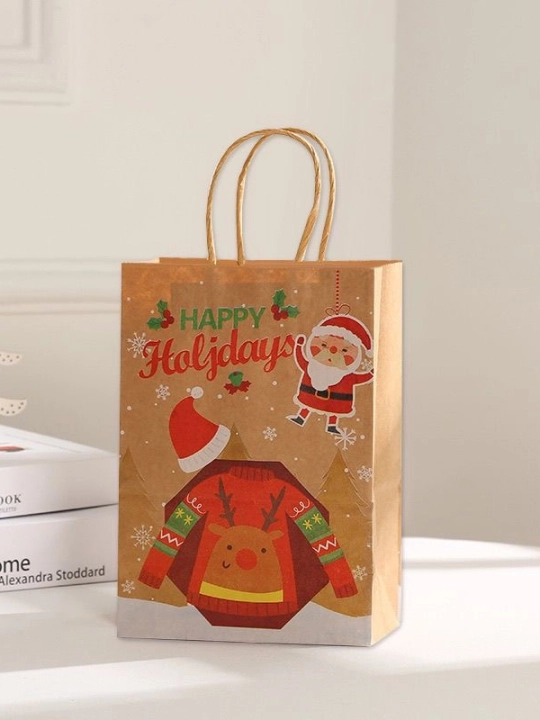 Yorqin va zamonaviy yangi yil sovg‘a paketlari - 