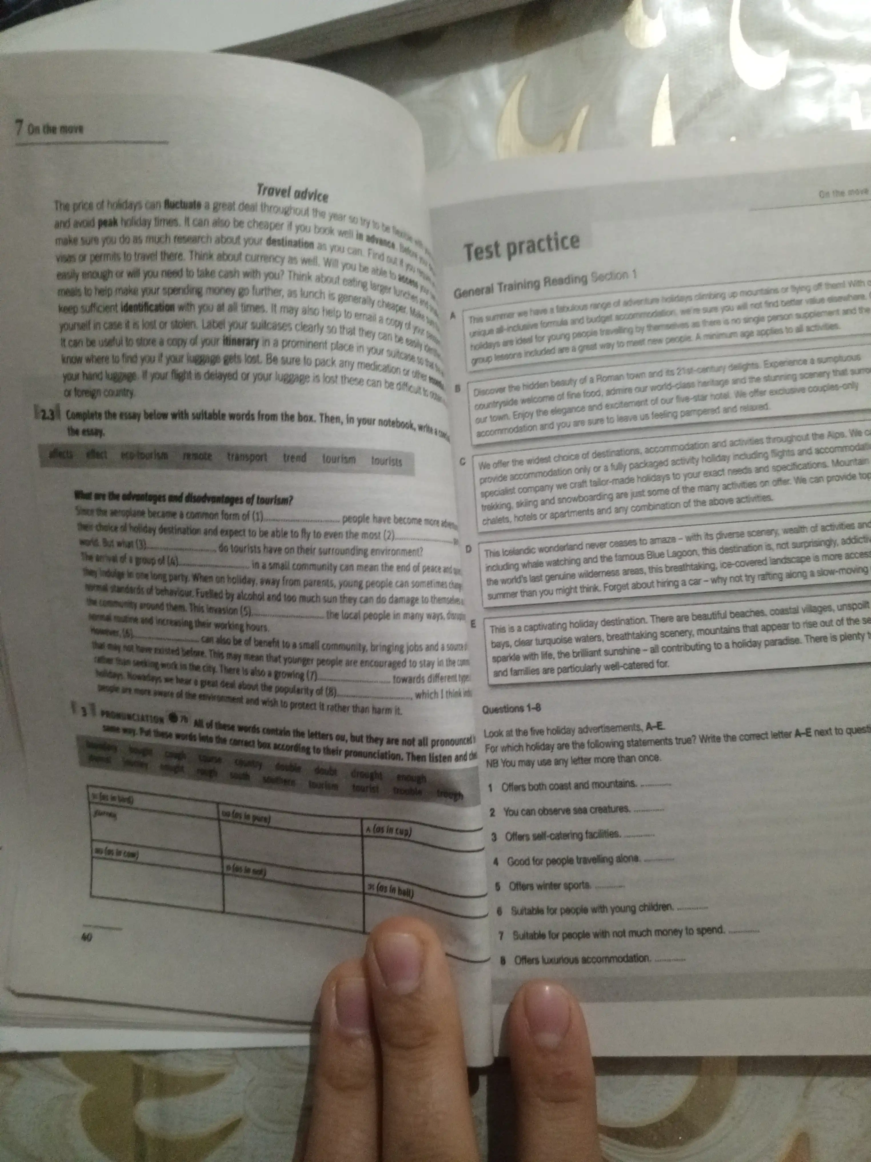 Vocabulary for Ielts Advanced, Self-Study vocabulary practice, Grammar for ielts