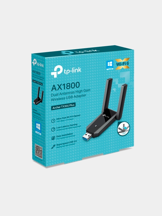TP-Link Archer TX30U Plus Wi-Fi адаптер, wifi приёмник