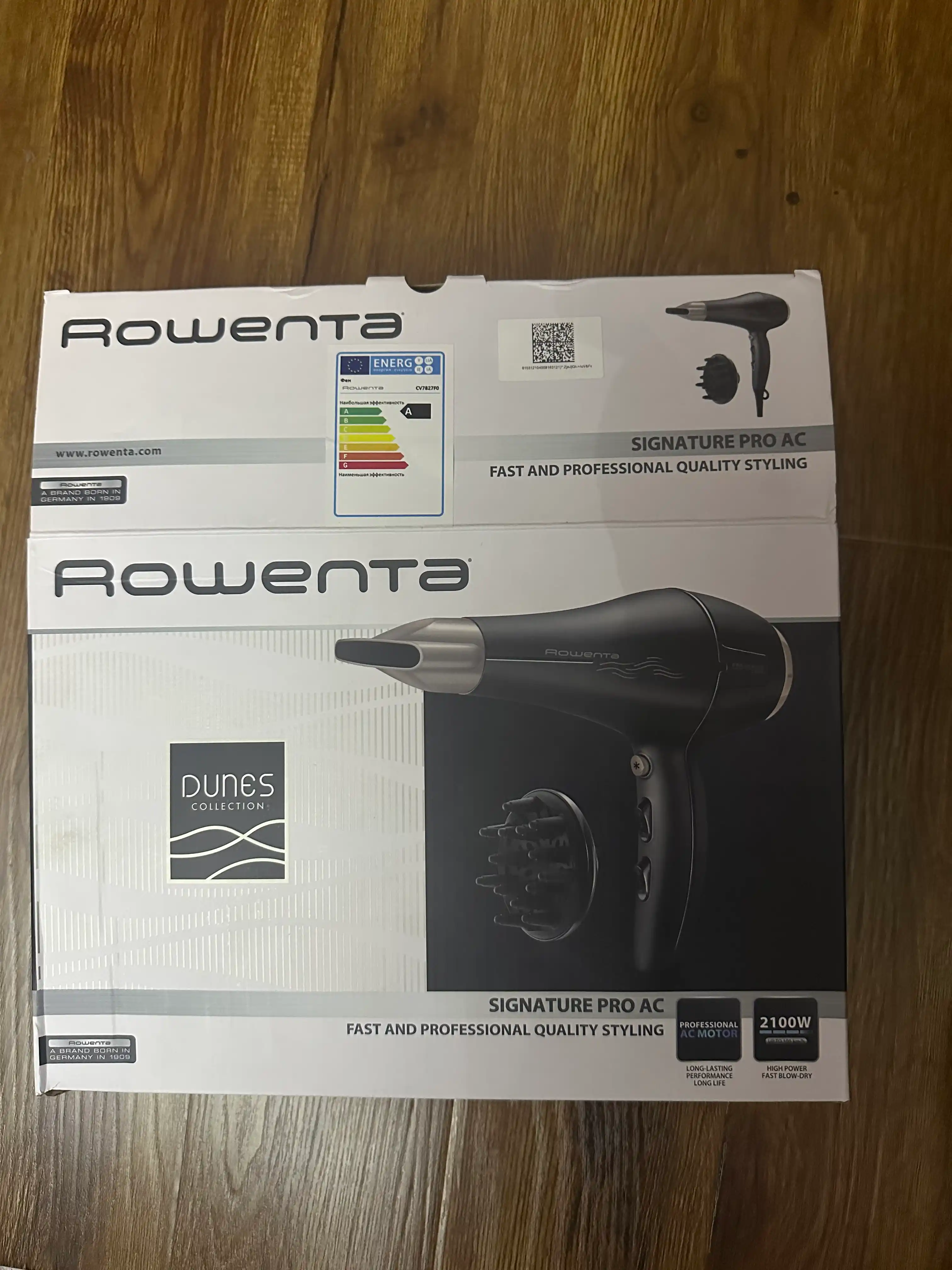 Фен Rowenta Signature PRO AC motor CV7827F0