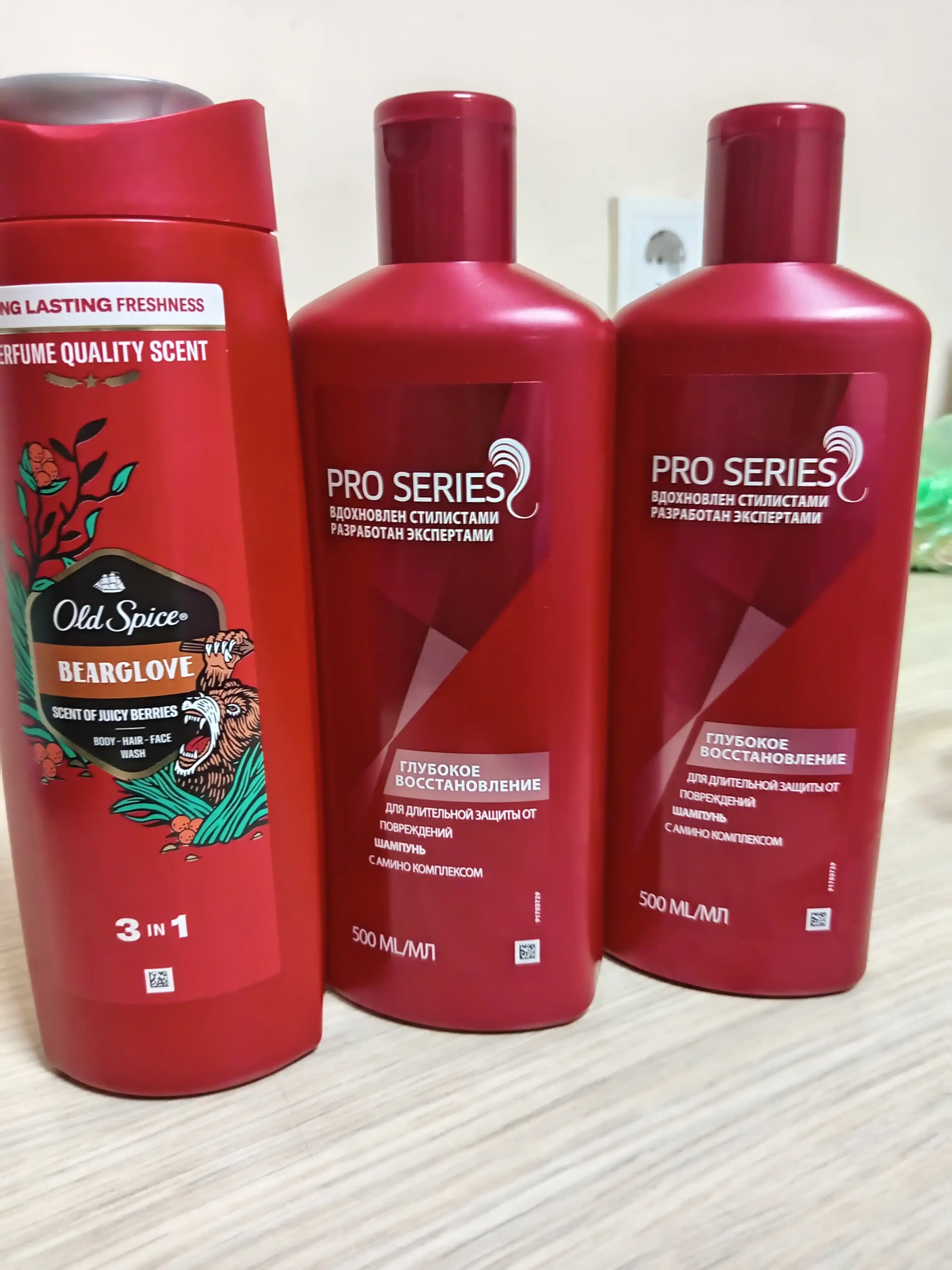 Old Spice гель для душа 3в1 Bearglove, 400мл