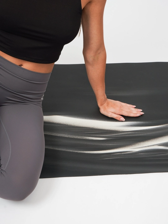 Коврик для йоги и пилатеса "Marble" с non-slip покрытием из полиуретана