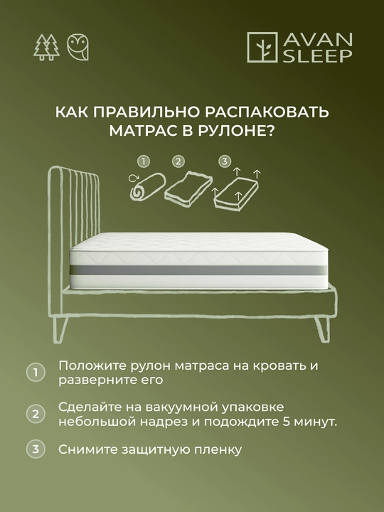 Аnatomik matras CoilNap, 200x80 / 200x90 / 200x160 / 200x180 / 210x170 / 210x180 sm