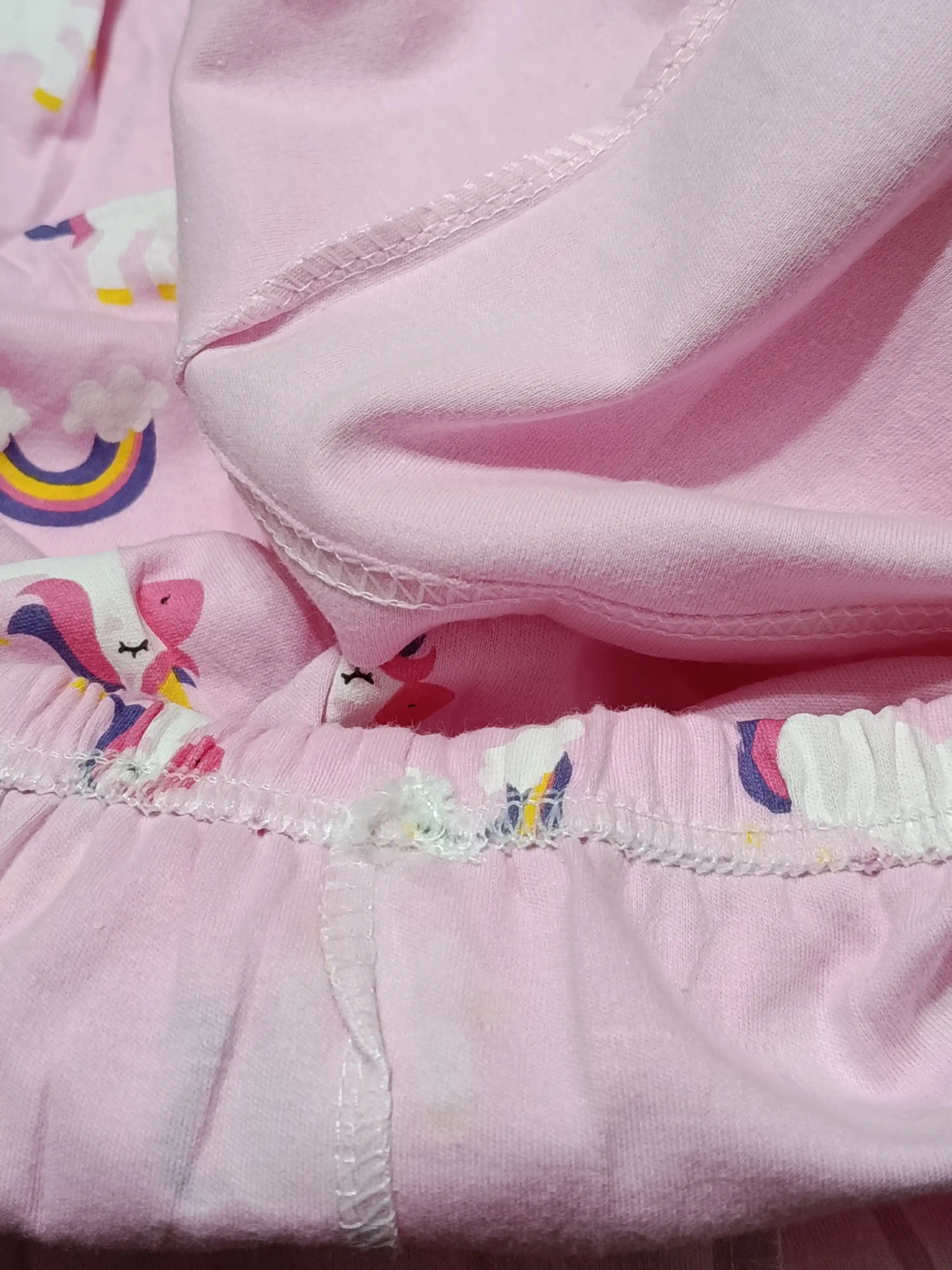 O‘g‘il bolalar va qizlar uchun pijama, 100% paxta, 7 xil rangda (90–130 sm)